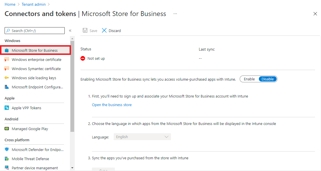 How To Setup Microsoft Store for Business and Integrate it with Intune